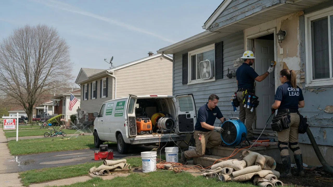 Flood Cleanup in Liberty Center, OH near me